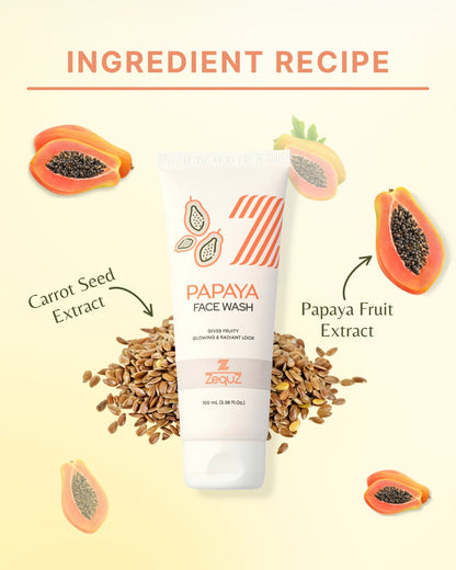 Papaya Facewash For Oily Skin [100 ml]
