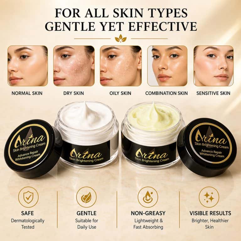 Arina Skin Whitening Day & Night Cream Pack Of 2